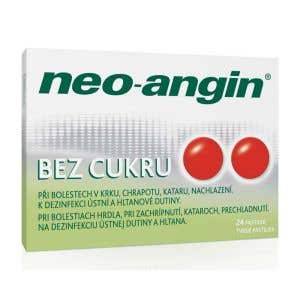 Neo-Angin bez cukru 24 tablet