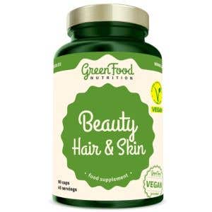 GreenFood Nutrition Beauty Hair & Skin 90 kapslí