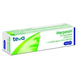 Herpesin krém 5 g 5%