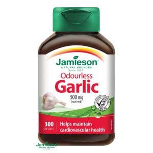 Jamieson Česnek bez zápachu 500 mg 300 kapslí