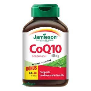 Jamieson Koenzým Q10 60 mg 60+20 kapsúl