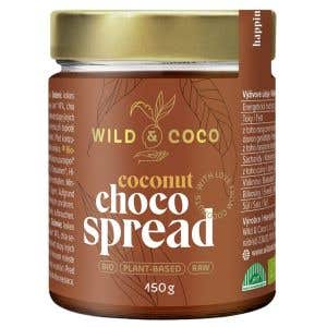 Wild and Coco Kokosová pomazánka čokoládová BIO 150 g