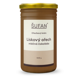 Šufan Lieskový orech s mliečnou čokoládou 1000 g