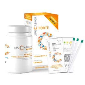 Lipo C Askor Forte Vitam&iacute;n C s lipozom&aacute;ln&iacute;m vstřeb&aacute;v&aacute;n&iacute;m 120 kapsl&iacute;
