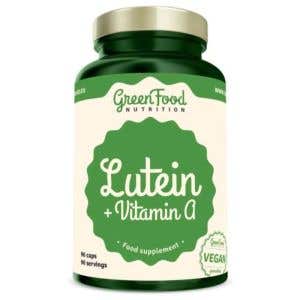 GreenFood Nutrition Lutein a Vitamín A 90 kapslí