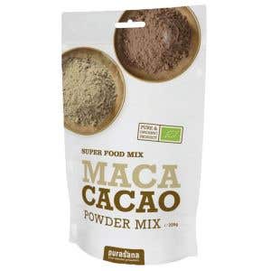 Purasana Maca Cacao Lucuma Powder - Základ pre superpotravinový drink BIO 200 g
