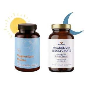Vitalpoint Premium Balíček hořčíků – Magnesium Bisglycinate + Malate 90 kapslí