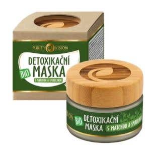 Purity Vision Detoxikační maska s matchou a spirulinou BIO 40 ml