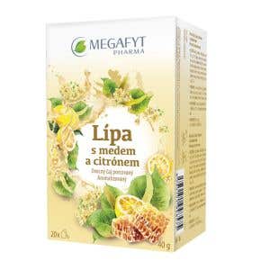 Megafyt Čaj Lipa s medom a citrónom 20 sáčkov