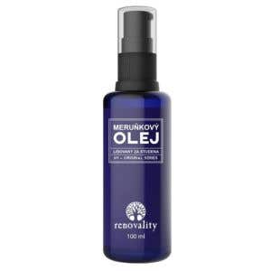 Renovality Meruňkový olej za studena lisovaný 100 ml