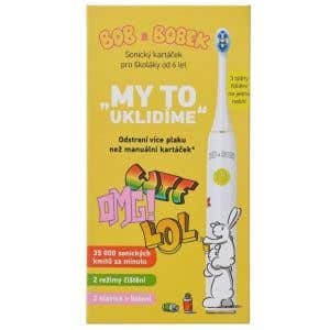 Bob a Bobek OMG My to uklidíme – Sonický zubní kartáček pro školáky od 6 let