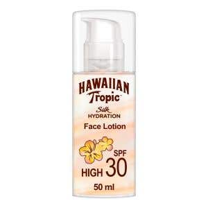 Hawaiian Tropic Hydrating Protection Ml&eacute;ko na opalov&aacute;n&iacute; na obličej SPF 30 50 ml