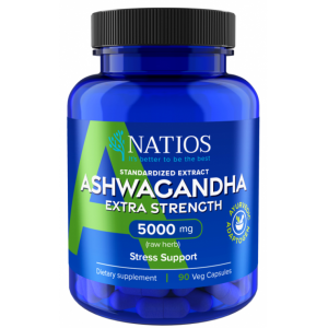 Natios Ashwagandha Extract 5000 mg 90 kapsl&iacute; 