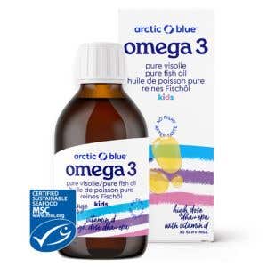 Arctic Blue Kids Omega 3 - Rybí olej pre deti s vitamínom D 150 ml