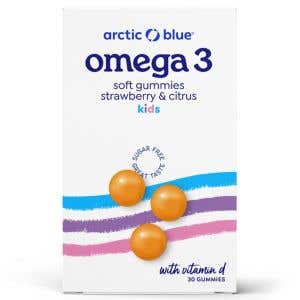 Arctic Blue Kids Omega 3 - Želé pro děti s vitamínem D 30 ks