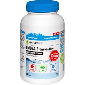 Swiss NatureVia Omega 3 One a Day 60 kapslí