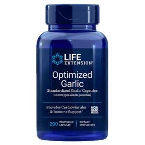 Life Extension Optimized Garlic 200 kapslí