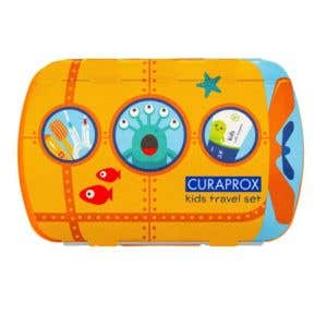 Curaprox Travel set Kids oranžov&yacute;