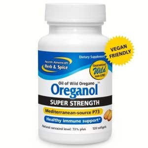 North American Herb & Spice Oregánové kapsle P73 – Super Strength 120 kapslí