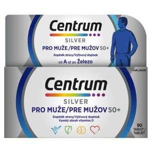 Centrum Silver Multivitamín pro muže 50+ 90 tablet