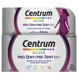 Centrum Silver Multivitamín pro ženy 50+ 90 tablet