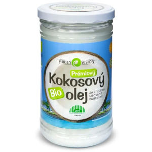 Purity Vision Fair Trade Kokosový olej panenský BIO 900 ml