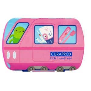 Curaprox Travel Set Kids růžov&yacute;