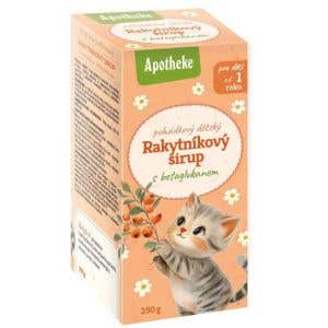 Apotheke Pohádkový rakytníkový sirup BIO 250 g 