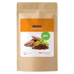 Mycomedica Reishi pr&aacute;&scaron;ek BIO 100 g