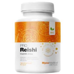 Mycomedica Reishi PRO BIO 90 rostlinných kapslí