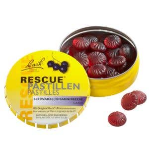 Nelsons Bachovy esence Rescue Pastilky s příchutí černého rybízu 50 g