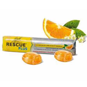 Nelsons Bachovy esence Rescue Plus Krizové bonbony s vitamíny 42 g