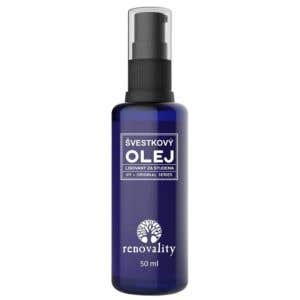 Renovality Slivkový olej za studena lisovaný 50 ml