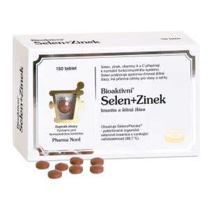 Pharma Nord Bioaktívny Selén + Zinok 150 tabliet