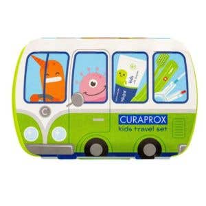 Curaprox Travel set Kids zelen&yacute;