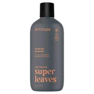 Attitude Super leaves Pánský sprchový gel - pačuli a bourbon 473 ml
