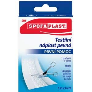 3M Spofaplast 254 Pevná textilní náplast 6 cm x 1 m