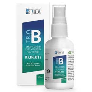 Strunecká Trio B - kombinácia vitamínov B3, B6, B12 v spreji 30 ml