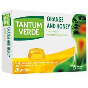 Tantum Verde Orange and Honey 3 mg 20 pastilek