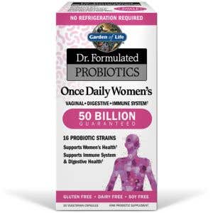 Garden of Life Dr. Formulated - Probiotiká pre ženy - 50 miliárd živých zárodkov (16 RAW probiotických kmeňov) 30 kapsúl