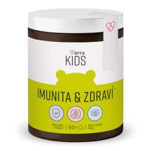 Verra Kids Imunita & Zdraví pro děti s příchutí lesní ovoce 60 gumídků