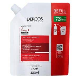 Vichy Dercos Energy+ Šampon proti vypadávání vlasů – náhradní náplň 400 ml