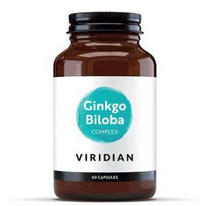 Viridian Ginkgo Biloba 66 mg 60 kapslí