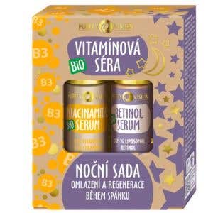 Purity Vision Vitamínové séra - nočná sada BIO