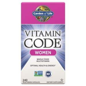 Garden of Life RAW Vitamin Code Women - Multivitamín pro ženy 240 kapslí