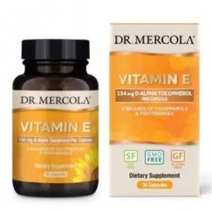 Dr. Mercola Vitam&iacute;n E 308 IU 30 kapsl&iacute;