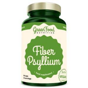 GreenFood Nutrition Vláknina Psyllium 96 kapsúl
