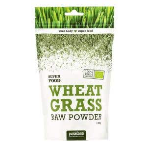 Purasana Wheat Grass Powder - Zelená pšenica BIO 200 g