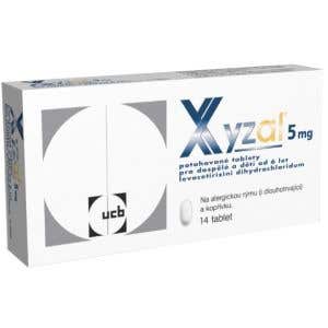 Xyzal 5 mg 14 tabliet