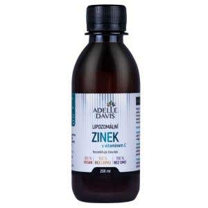 Adelle Davis Lipozomální Zinek + Vitamín C 200 ml